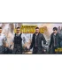 تصویر پد موس گیمینگ بزرگ مستطیلی با طرح گرافیکی بازی پابجی (PUBG) و کاراکترهای آن در ابعاد ۷۰ در ۳۰ سانتی‌متر با لبه‌های دوزی‌شده مشکی (PUBG Royal Gaming Mouse Pad 70x30cm)